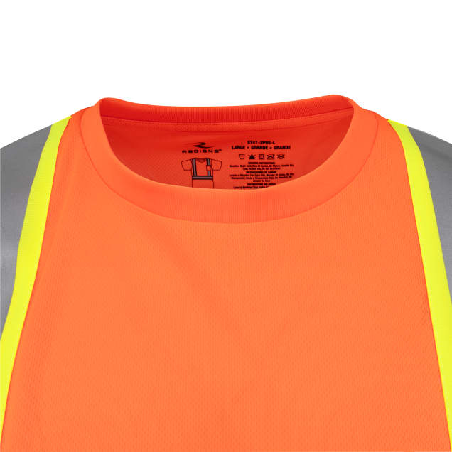 Radians ST41-2 Class 2 Mesh Short Sleeve T-Shirt with Contrast Trim