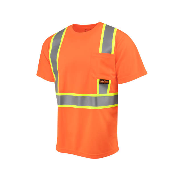 Radians ST41-2 Class 2 Mesh Short Sleeve T-Shirt with Contrast Trim