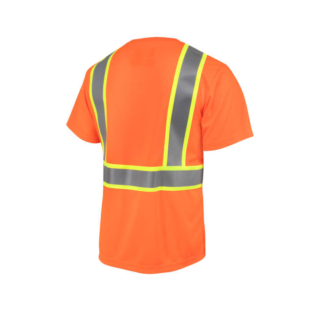 Radians ST41-2 Class 2 Mesh Short Sleeve T-Shirt with Contrast Trim