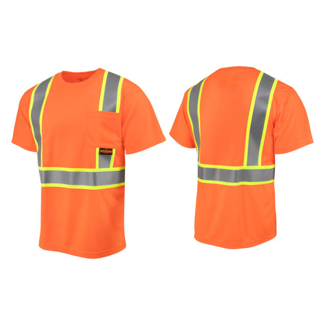 Radians ST41-2 Class 2 Mesh Short Sleeve T-Shirt with Contrast Trim