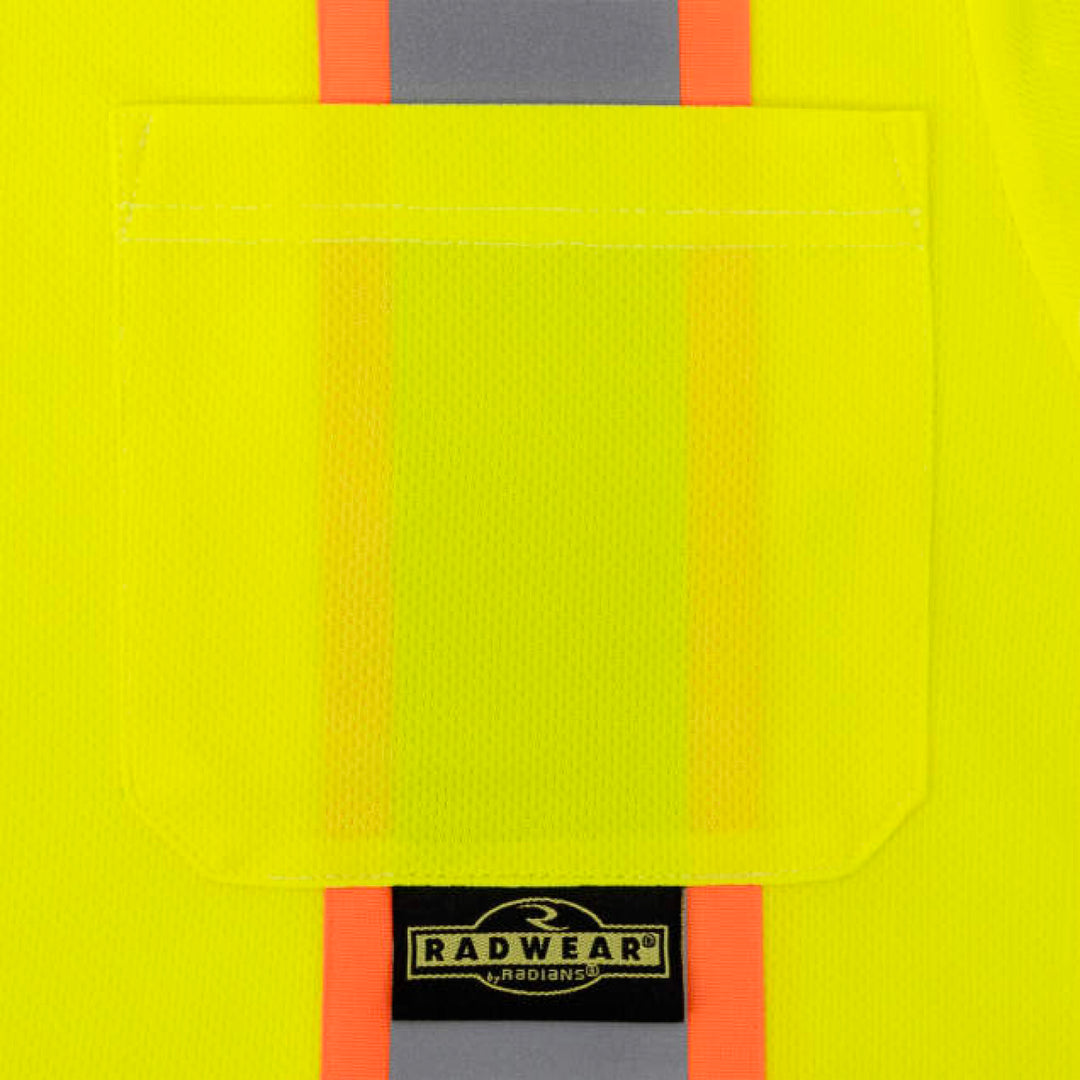 Radians ST41-3 Class 3 Mesh Long Sleeve T-Shirt with Contrast Trim