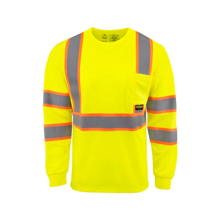 Radians ST41-3 Class 3 Mesh Long Sleeve T-Shirt with Contrast Trim