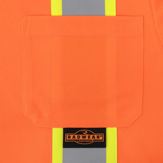 Radians ST41-3 Class 3 Mesh Long Sleeve T-Shirt with Contrast Trim