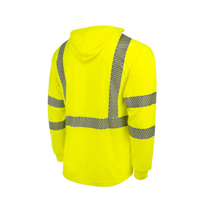 Radians ST61-3 Hooded Type R Class 3 Mesh Long Sleeve T-Shirt