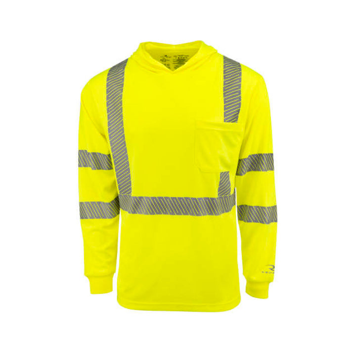 Radians ST61-3 Hooded Type R Class 3 Mesh Long Sleeve T-Shirt