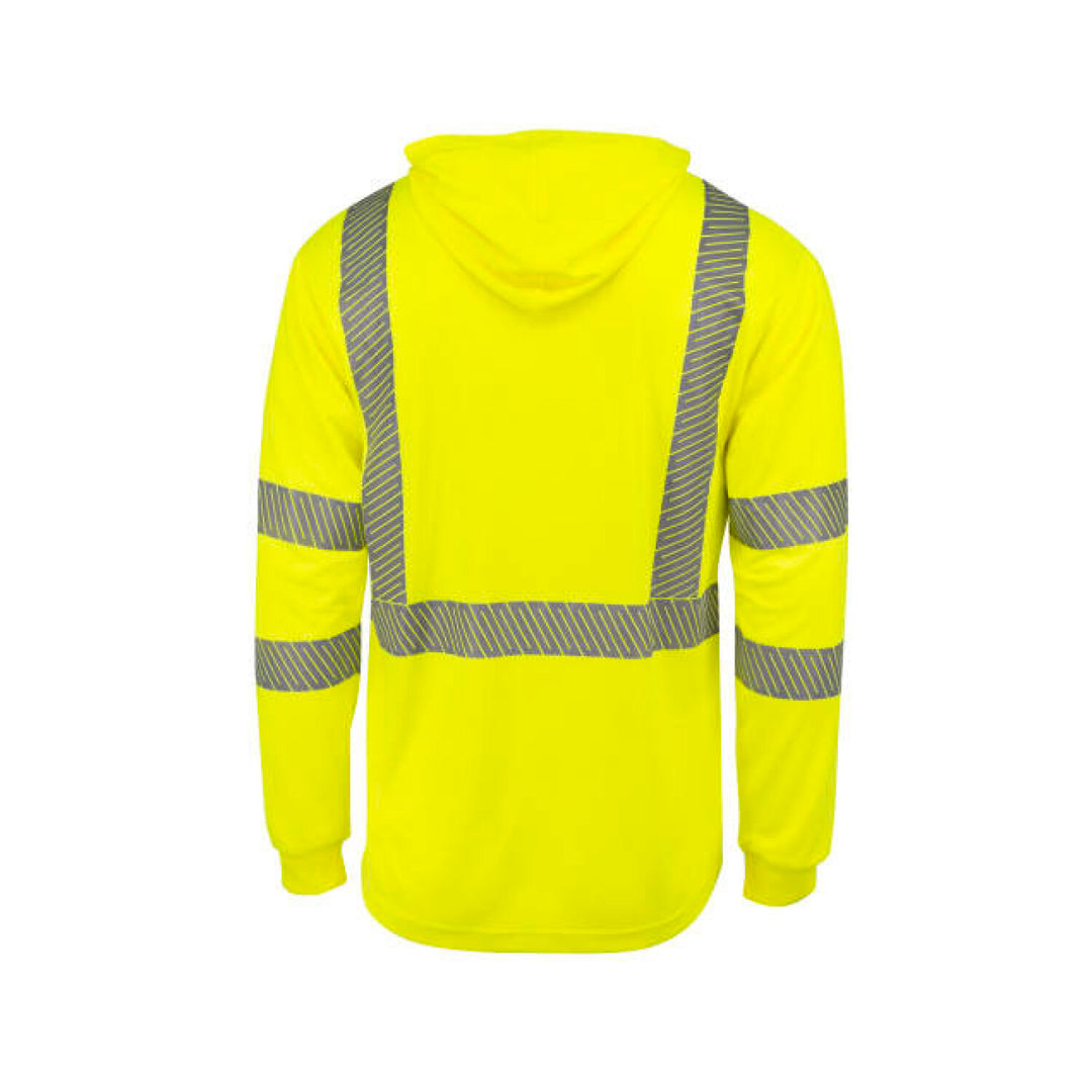 Radians ST61-3 Hooded Type R Class 3 Mesh Long Sleeve T-Shirt