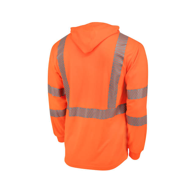 Radians ST61-3 Hooded Type R Class 3 Mesh Long Sleeve T-Shirt