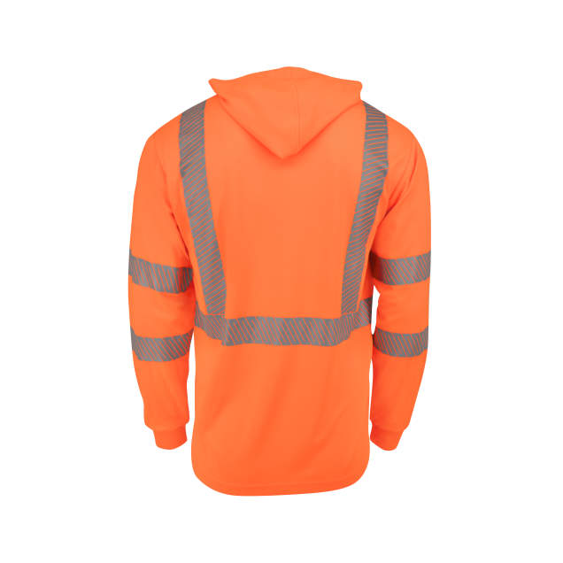 Radians ST61-3 Hooded Type R Class 3 Mesh Long Sleeve T-Shirt