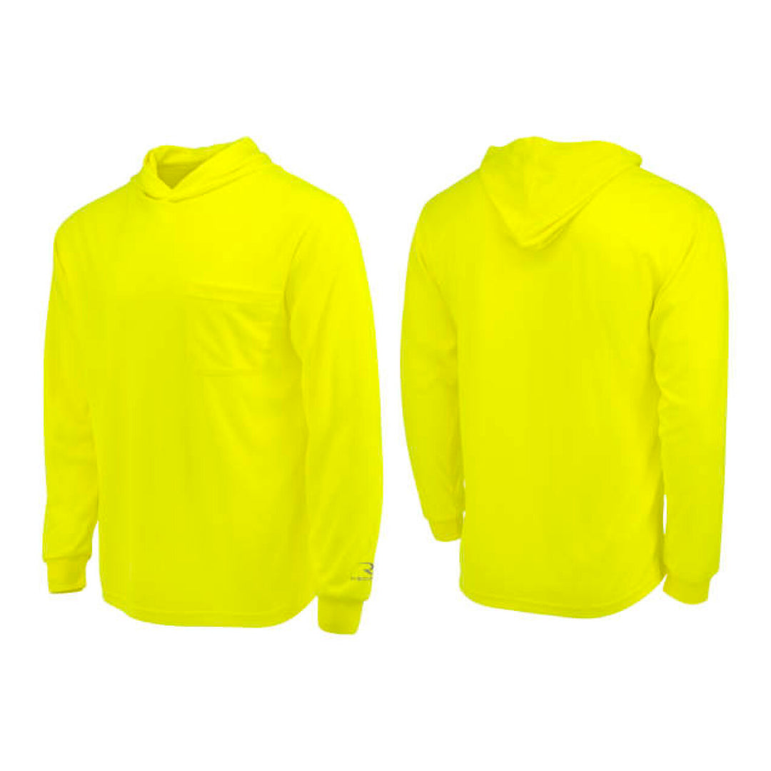 Radians ST61-N Hooded Non Rated Mesh Long Sleeve T-Shirt