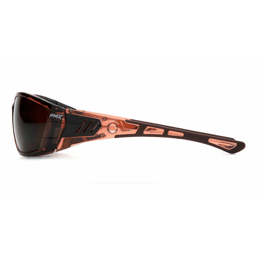 Pyramex STB10815DT Atrex Safety Glasses - Coffee Anti-Fog Lens