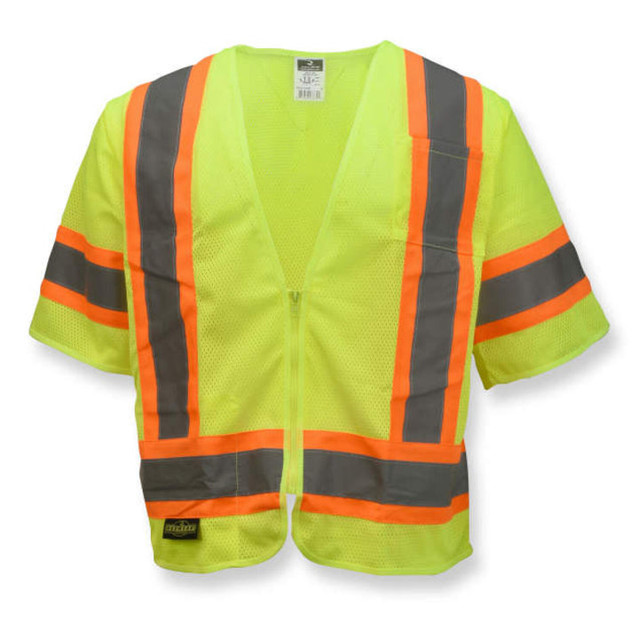 Radians SV22-3 Economy Type R Class 3 Mesh Safety Vest with Two-Tone Trim
