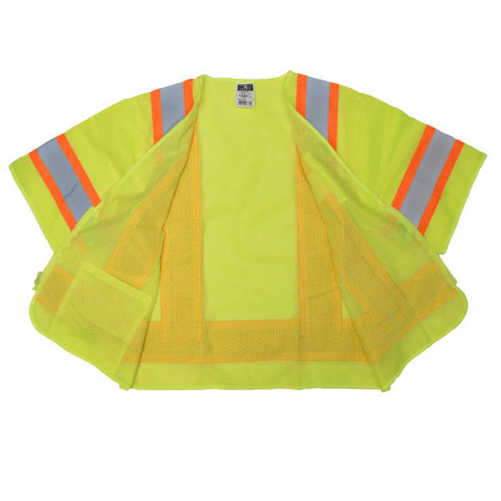 Radians SV22-3 Economy Type R Class 3 Mesh Safety Vest with Two-Tone Trim
