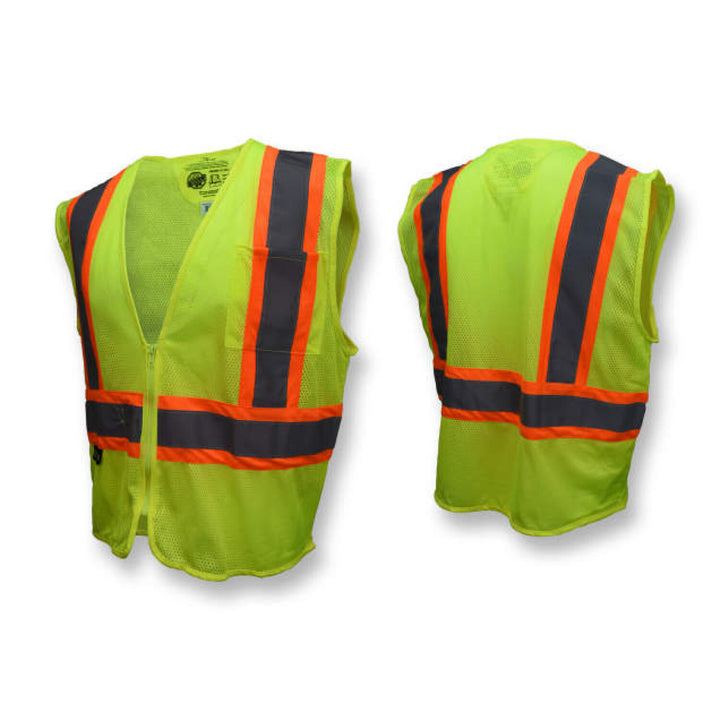 Radians SV225 Class 2 Self Extinguishing Two-Tone Trim Mesh Safety Vest