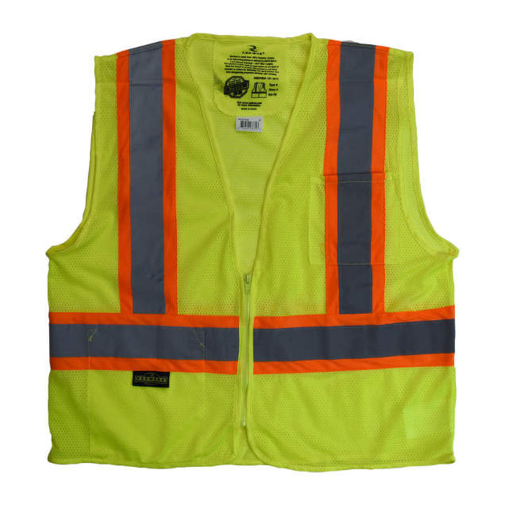Radians SV225 Class 2 Self Extinguishing Two-Tone Trim Mesh Safety Vest