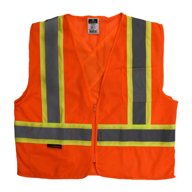 Radians SV22X Economy Mesh X-Back Type R Class 2 Safety Vest with Two-Tone Trim