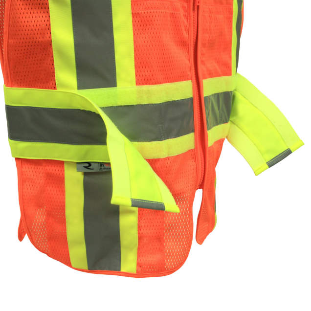 Radians SV23-2 Type R Class 2 Expandable Two Tone Mesh Safety Vest