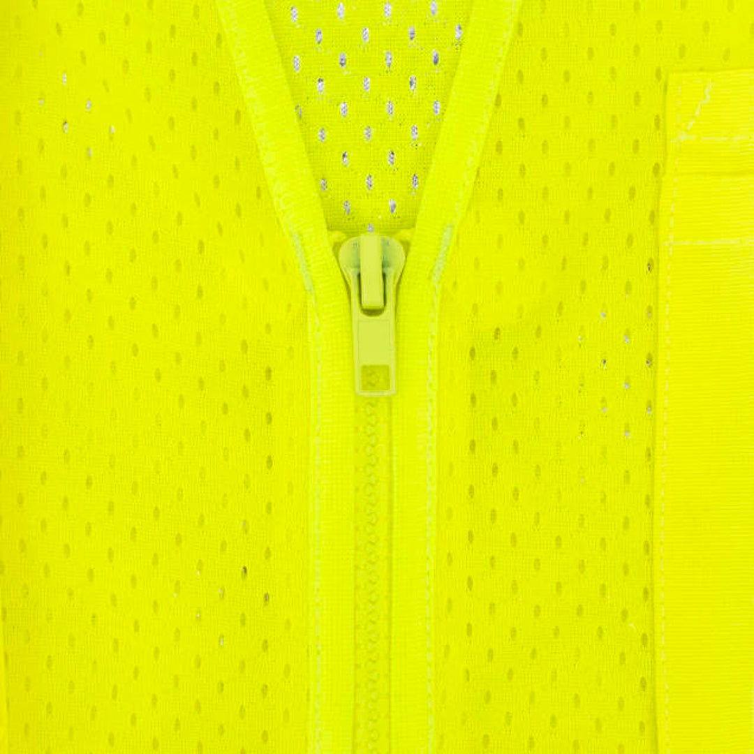 Radians SV232-3 Two Tone Surveyor Type R Class 3 Mesh Safety Vest with Dual Side Zippers