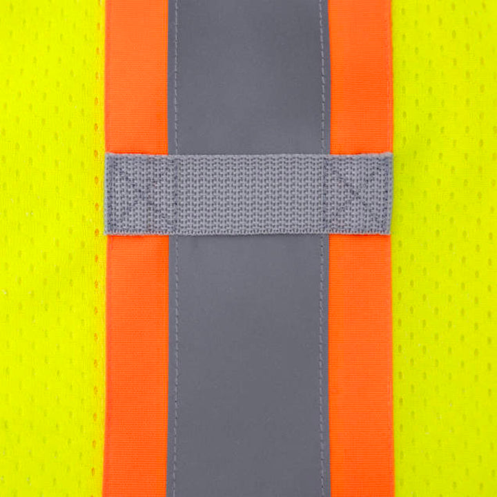 Radians SV232-3 Two Tone Surveyor Type R Class 3 Mesh Safety Vest with Dual Side Zippers