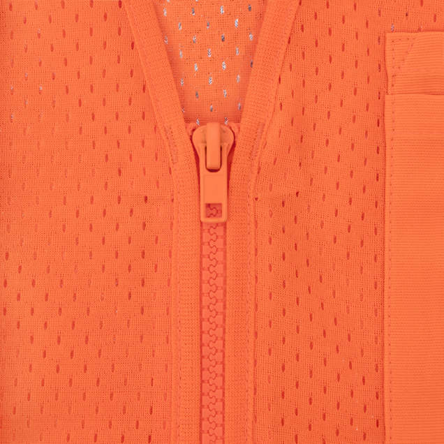 Radians SV232-3 Two Tone Surveyor Type R Class 3 Mesh Safety Vest with Dual Side Zippers