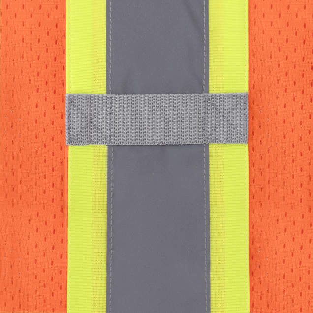 Radians SV232-3 Two Tone Surveyor Type R Class 3 Mesh Safety Vest with Dual Side Zippers