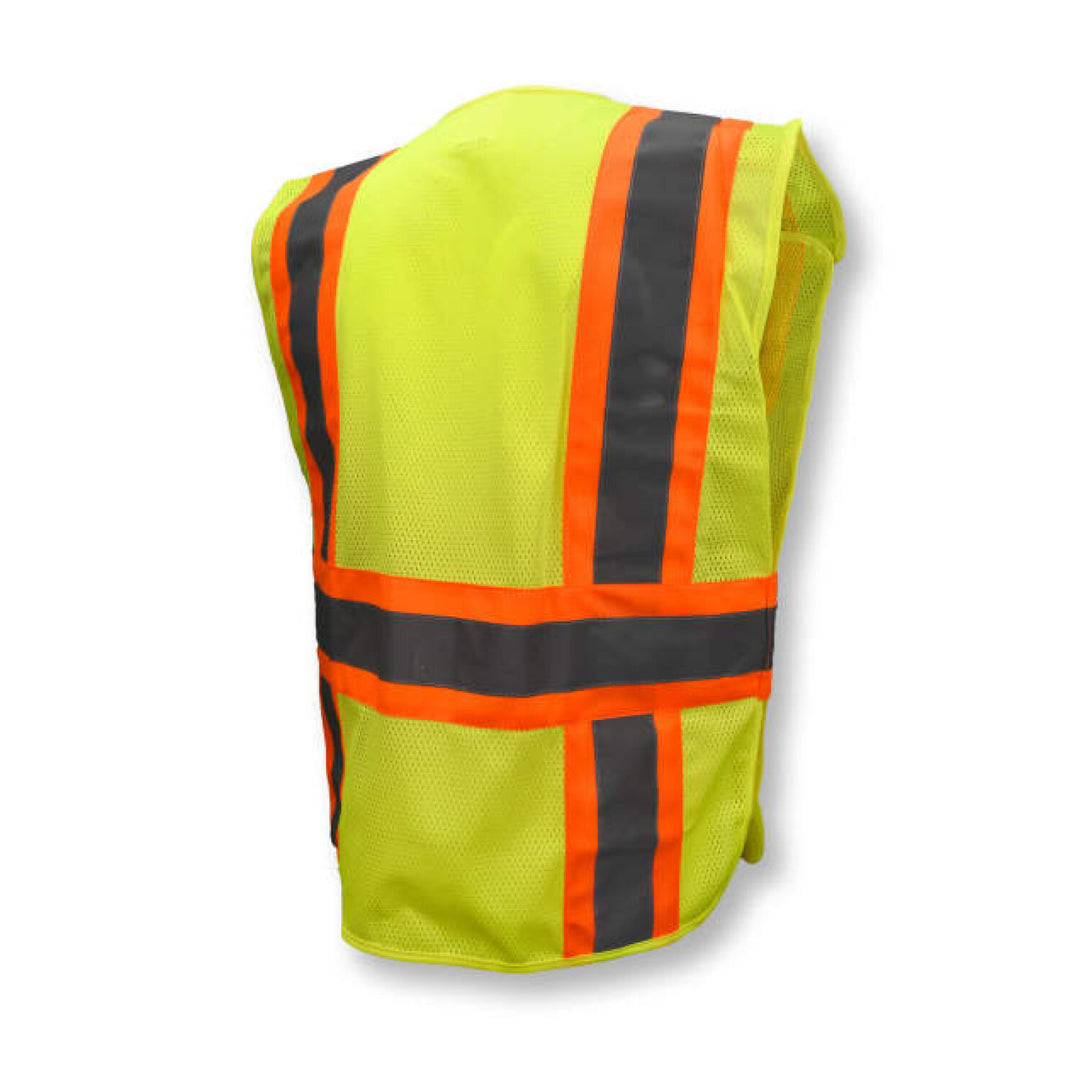 Radians SV24-2 Type R Class 2 Breakaway Expandable Two Tone Mesh Safety Vest