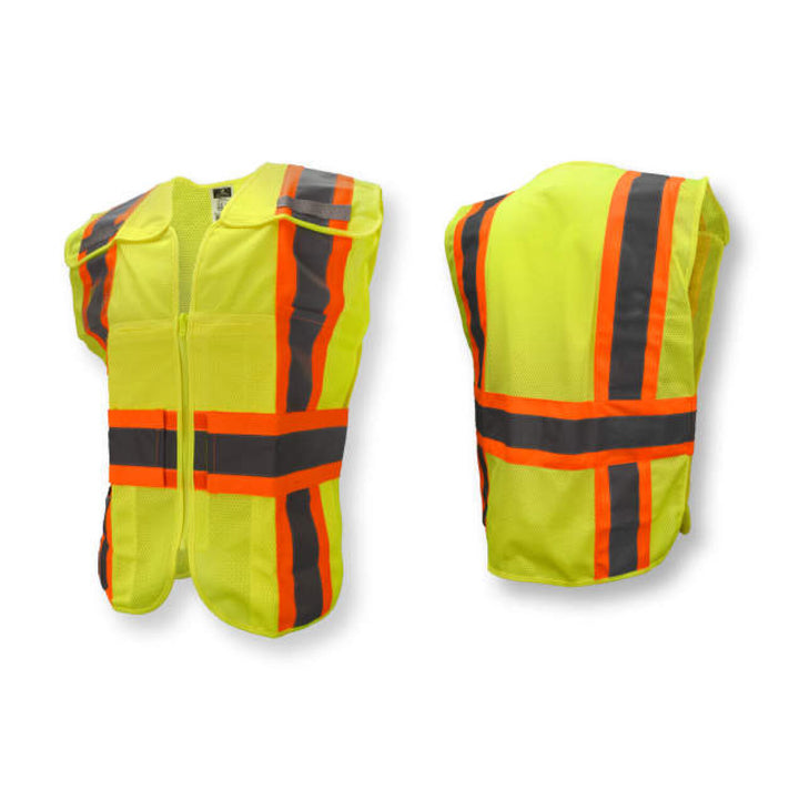 Radians SV24-2 Type R Class 2 Breakaway Expandable Two Tone Mesh Safety Vest
