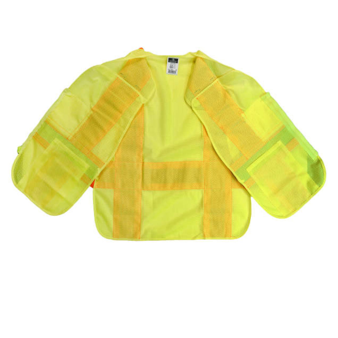 Radians SV24-2 Type R Class 2 Breakaway Expandable Two Tone Mesh Safety Vest