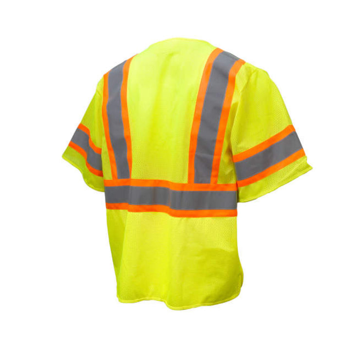 Radians SV24-3 Type R Class 3 Breakaway Mesh Surveyor Vest - Green