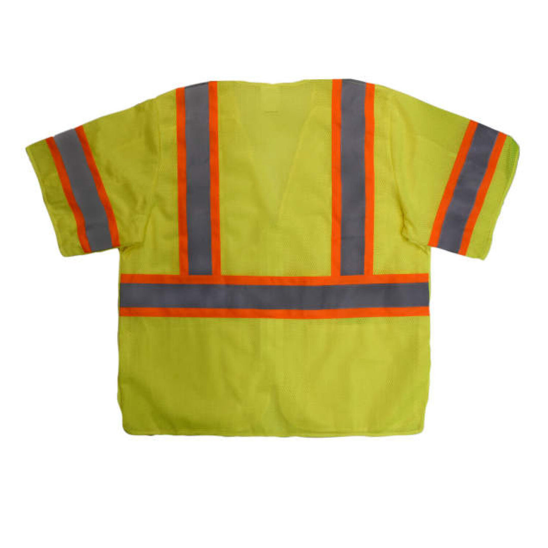 Radians SV24-3 Type R Class 3 Breakaway Mesh Surveyor Vest - Green