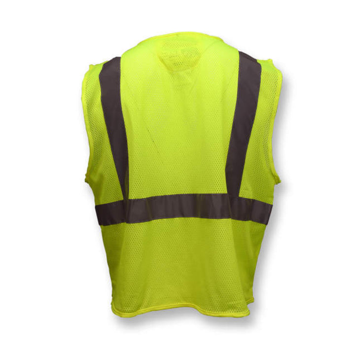 Radians SV25 Economy Class 2 Self-Extinguishing Mesh Safety Vest with Zipper