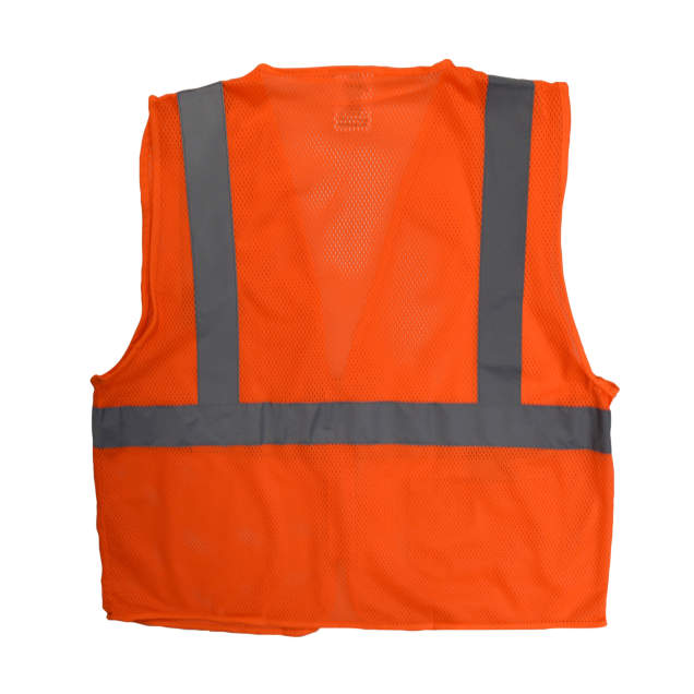 Radians SV2Z Economy Type R Class 2 Mesh Safety Vest with Zipper