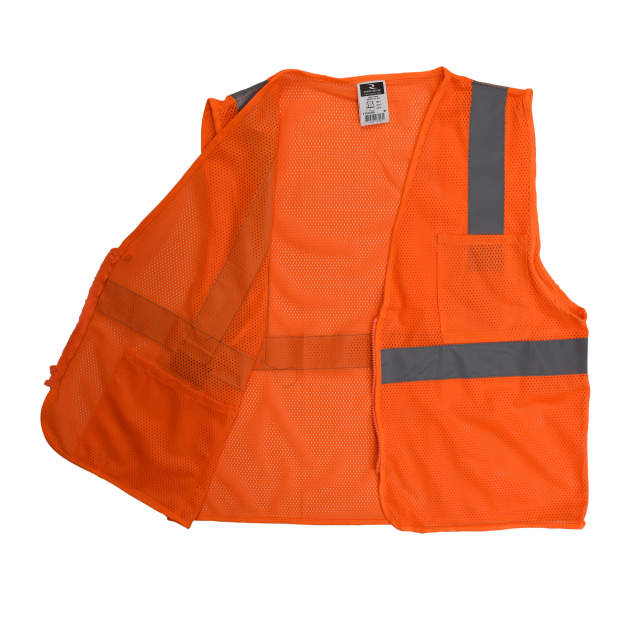 Radians SV2Z Economy Type R Class 2 Mesh Safety Vest with Zipper