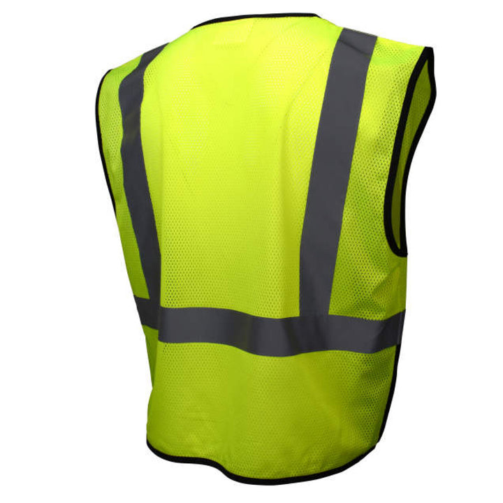 Radians SV3B Black Bottom Economy Mesh Safety Vest