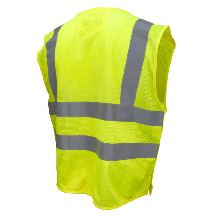Radians SV45-2 Type R Class 2 Self Extinguishing Mesh Breakaway Vest - Green