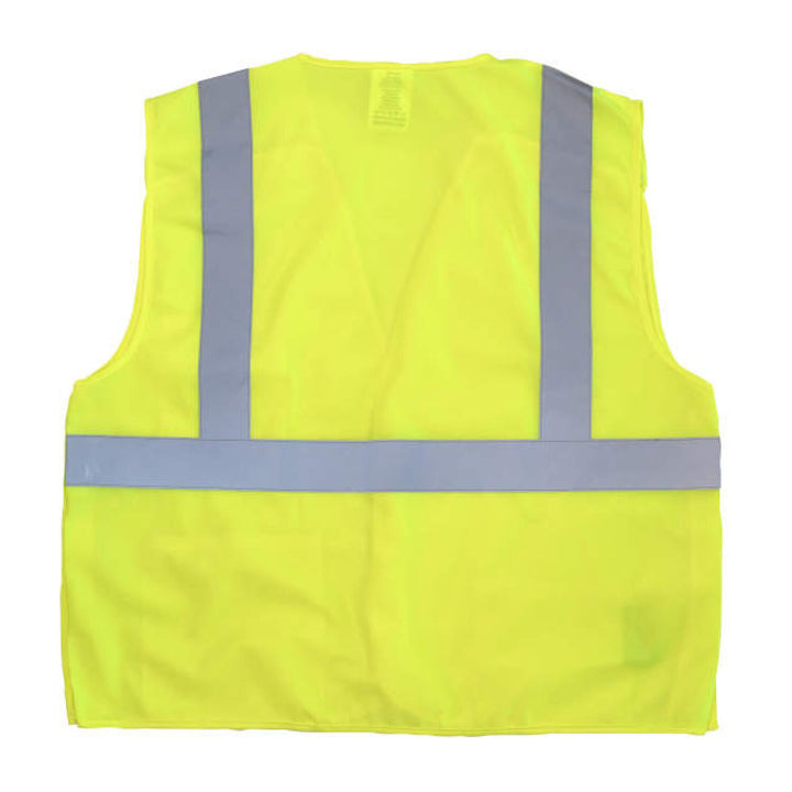 Radians SV4 Economy Type R Class 2 Breakaway Solid Safety Vest - Green