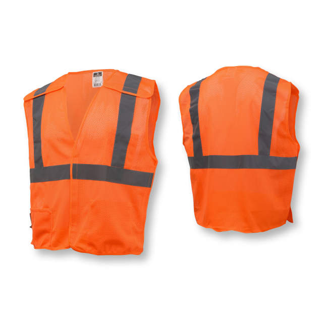 Radians SV4 Economy Type R Class 2 Breakaway Mesh Safety Vest