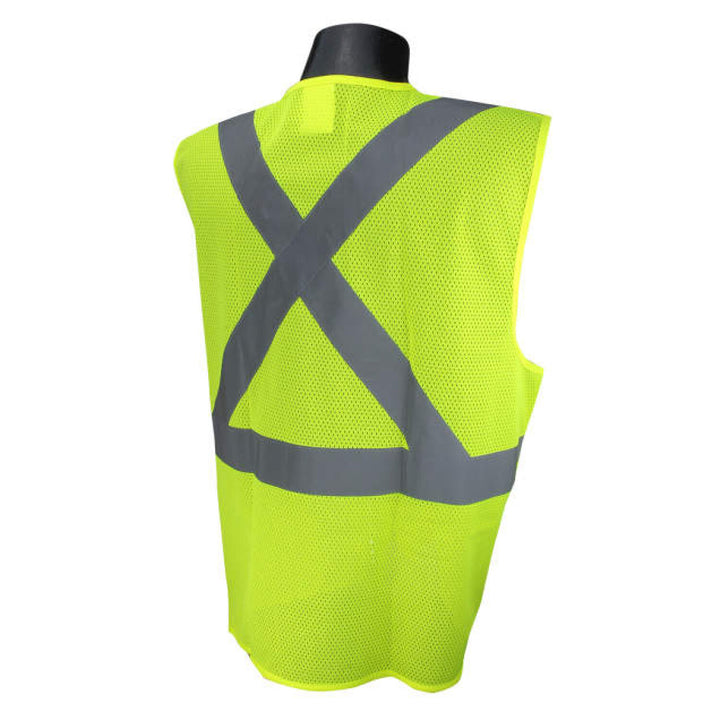 Radians SV4X Economy Mesh X-Back Type R Class 2 Breakaway Safety Vest