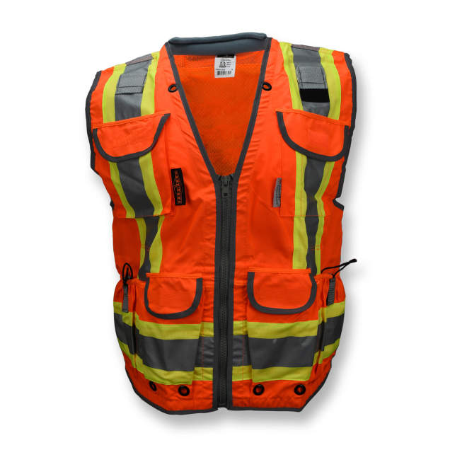 Radians SV55 Class 2 Heavy Woven Two Tone Engineer Vest