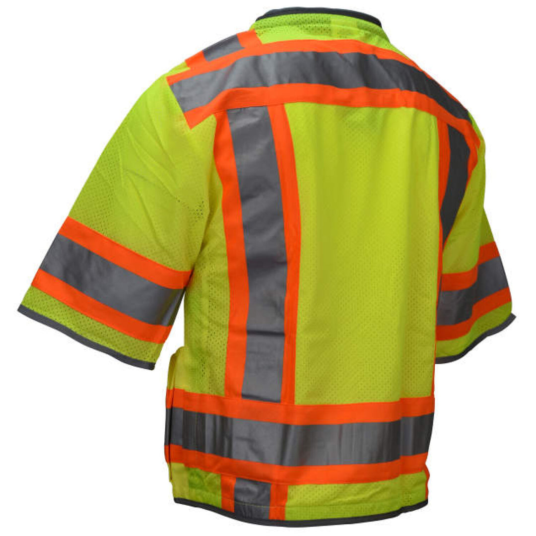 Radians SV55-3 Class 3 Heavy Woven Two Tone Mesh Engineer Vest