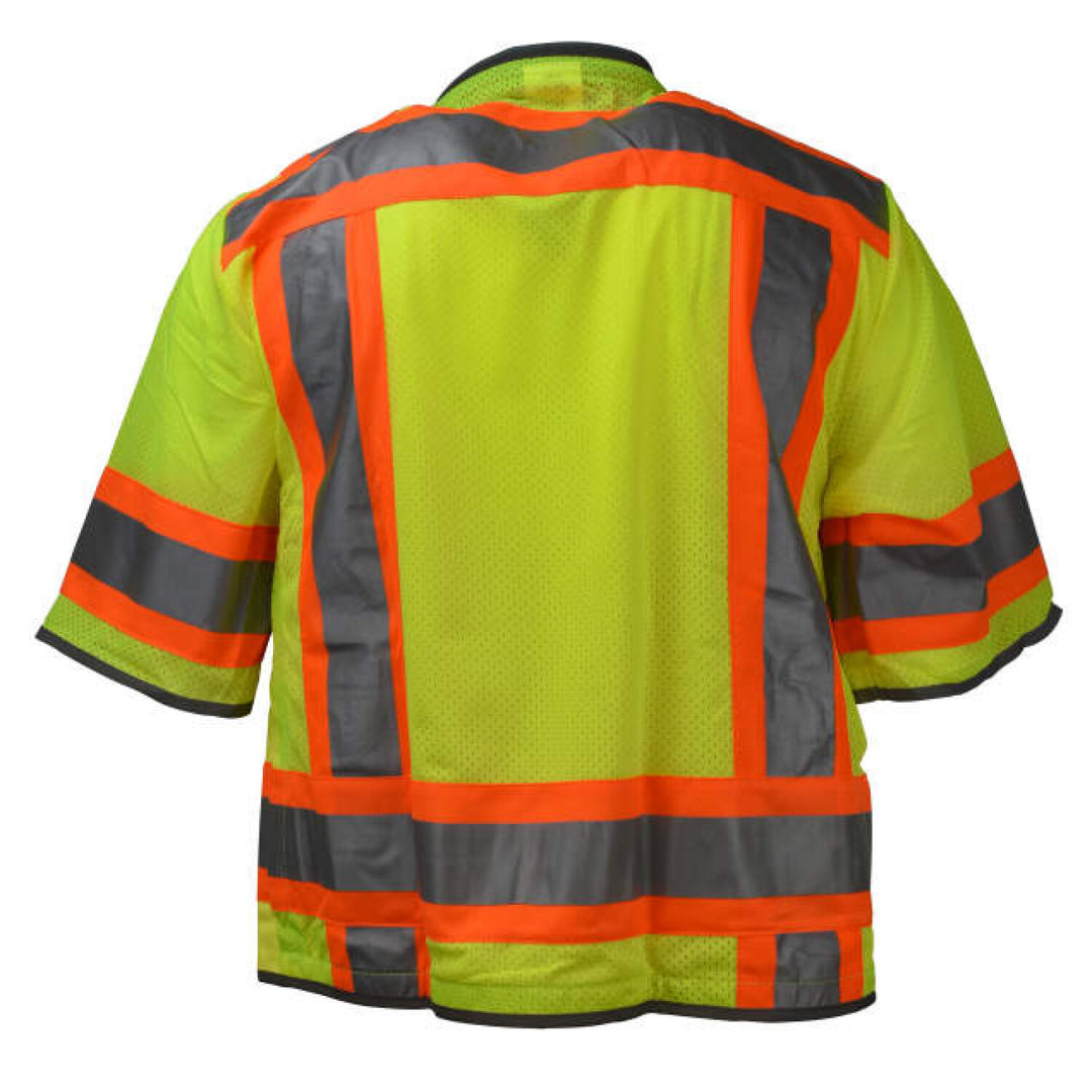 Radians SV55-3 Class 3 Heavy Woven Two Tone Mesh Engineer Vest