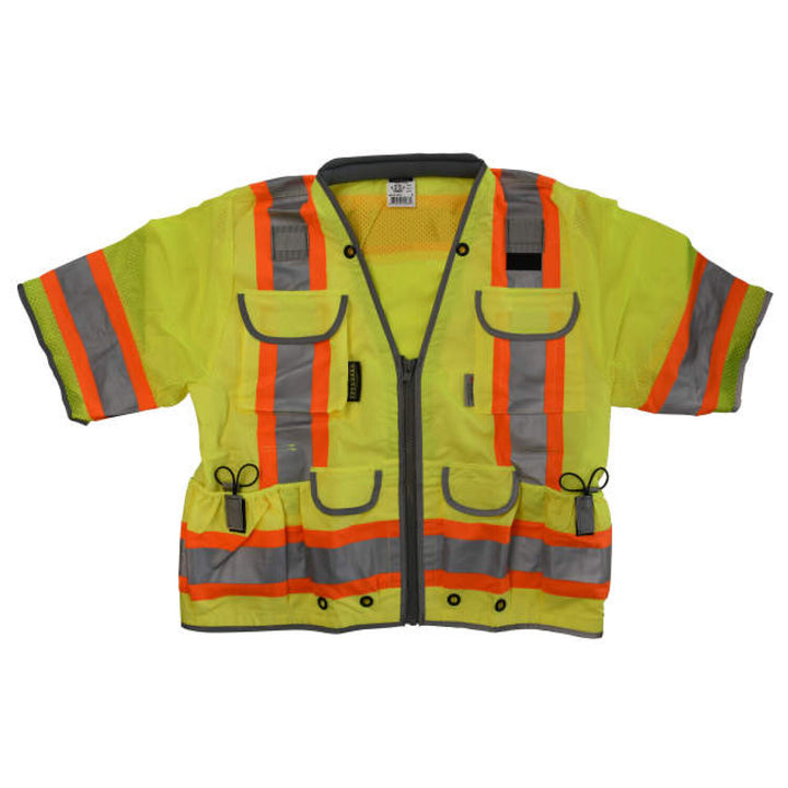 Radians SV55-3 Class 3 Heavy Woven Two Tone Mesh Engineer Vest