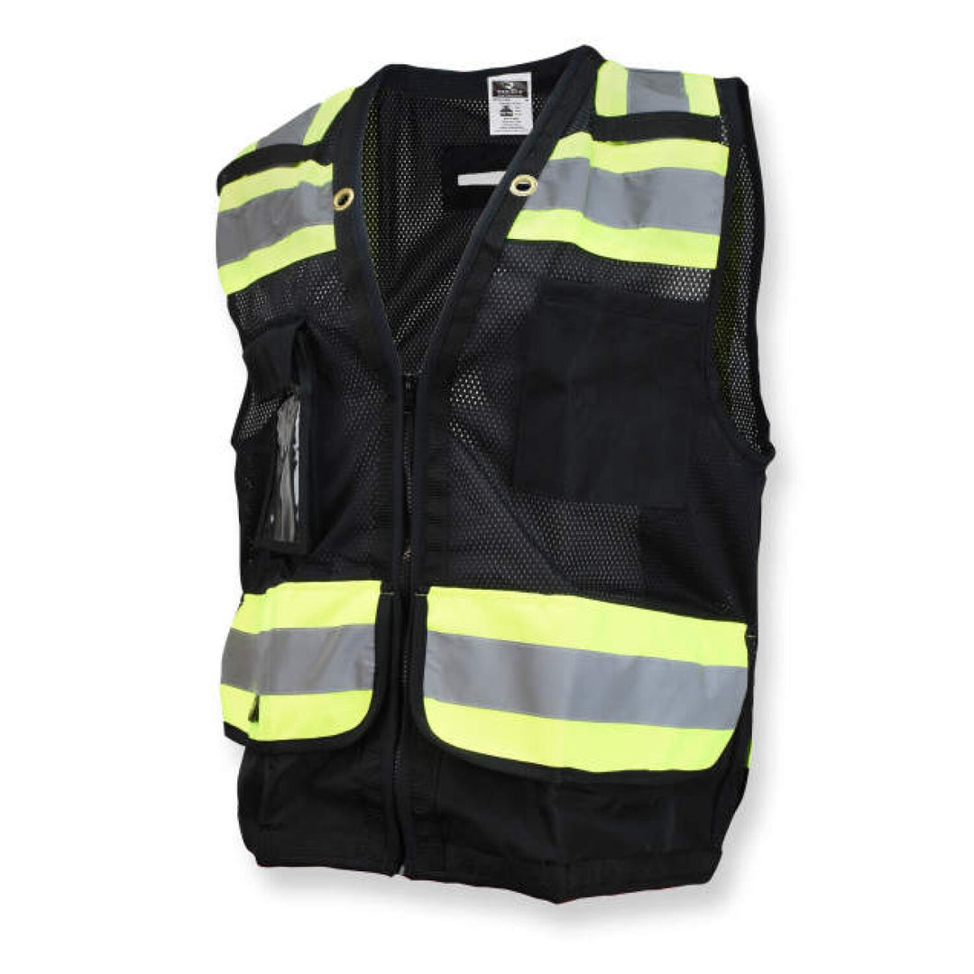 Radians SV59-1 Type O Class 1 Heavy Duty Surveyor Safety Vest with Zipper