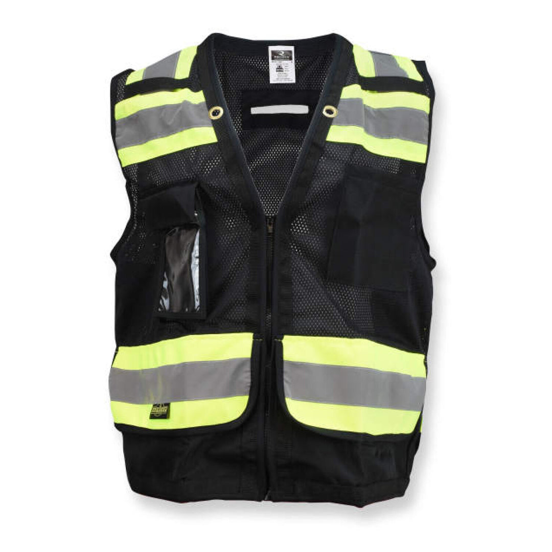 Radians SV59-1 Type O Class 1 Heavy Duty Surveyor Safety Vest with Zipper