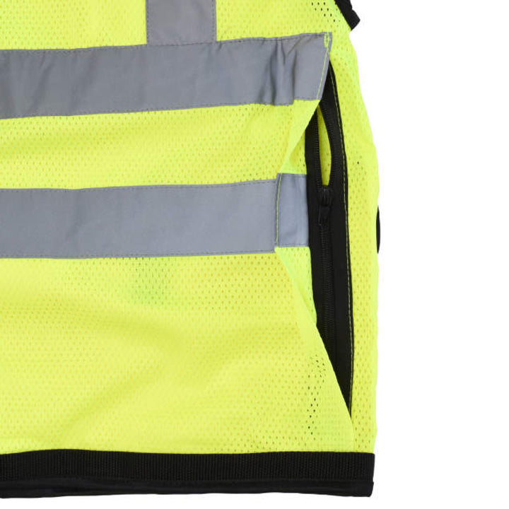 Radians SV59Z Type R Class 2 Heavy Duty Mesh/Solid Surveyor Safety Vest