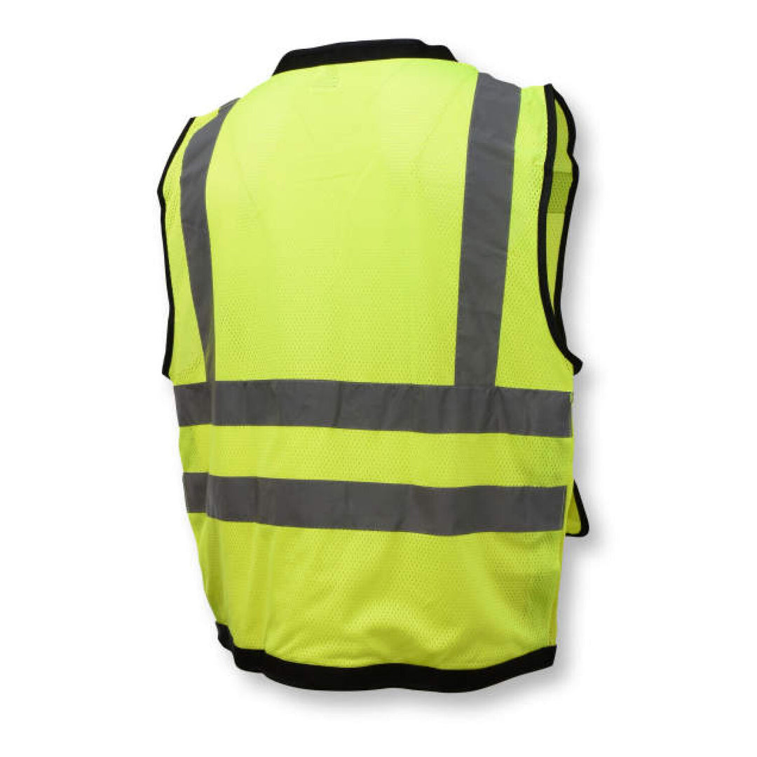 Radians SV59Z Type R Class 2 Heavy Duty Mesh/Solid Surveyor Safety Vest