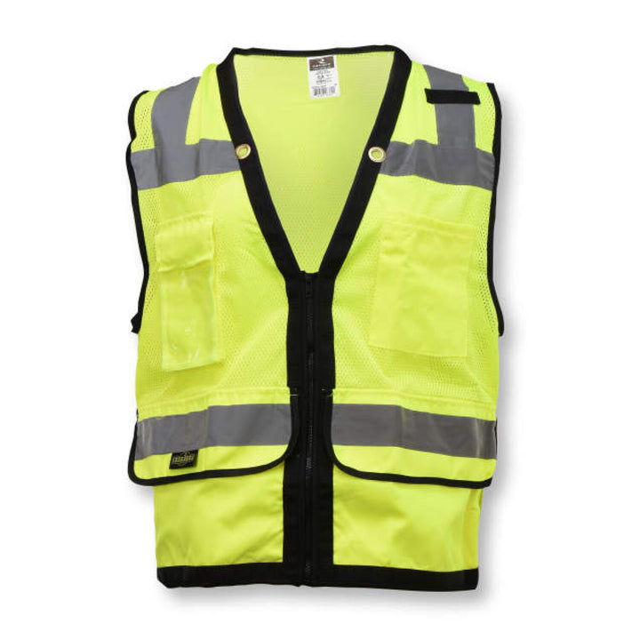 Radians SV59Z Type R Class 2 Heavy Duty Mesh/Solid Surveyor Safety Vest