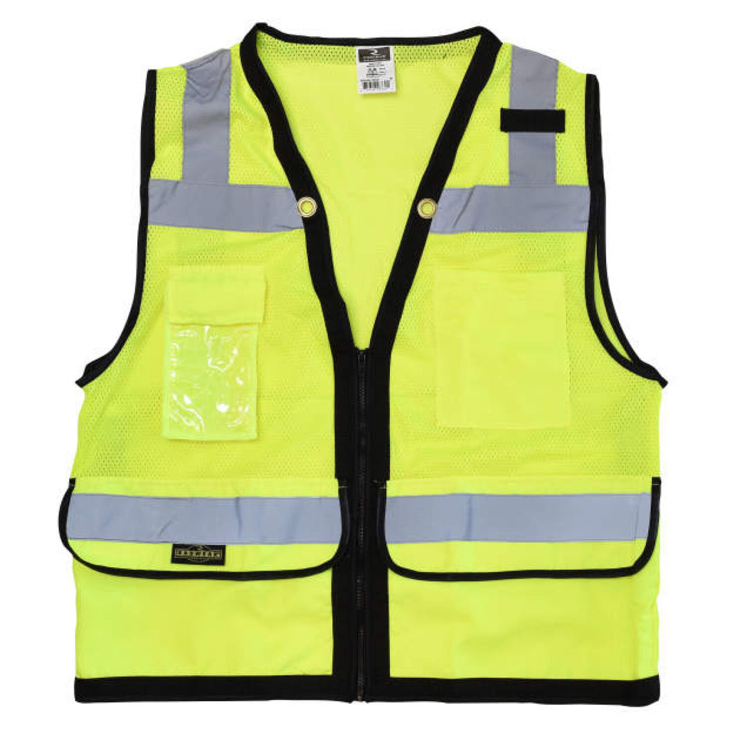 Radians SV59Z Type R Class 2 Heavy Duty Mesh/Solid Surveyor Safety Vest