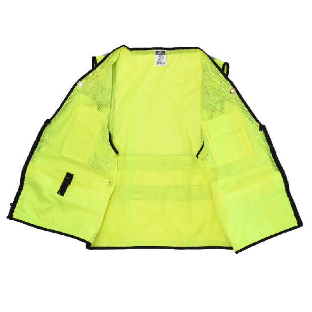 Radians SV59Z Type R Class 2 Heavy Duty Mesh/Solid Surveyor Safety Vest