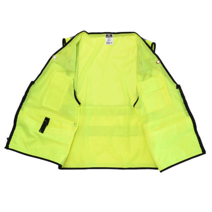 Radians SV59Z Type R Class 2 Heavy Duty Mesh/Solid Surveyor Safety Vest