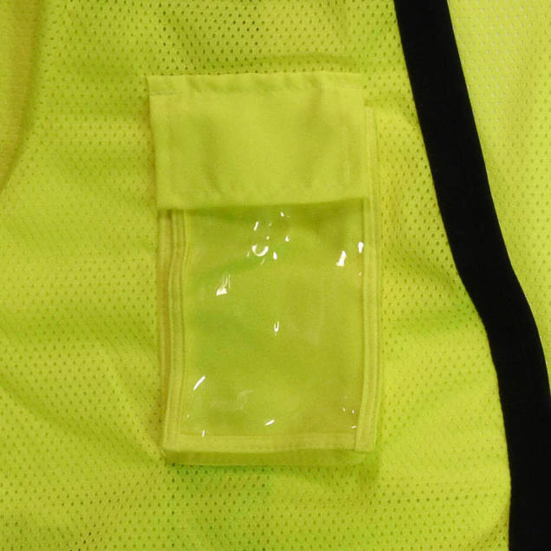 Radians SV59Z-3 Type R Class 3 Heavy Duty Mesh Surveyor Safety Vest with Zipper - Green